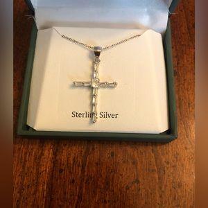 Sterling Silver Cross Necklace